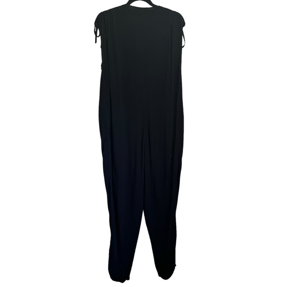 Hatch The Twilight Black Sleeveless Maternity Jumpsuit sz 2=M - Picture 3 of 10